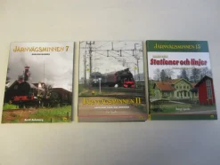 Tradera Bertil Rehnberg mfl. Järnvägsminnen. Del 7, 11, 15. Utgivna 2008-2014.> Järnväg & Spårväg