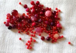 Tradera Best of .. röda^ Smyckestillverkning