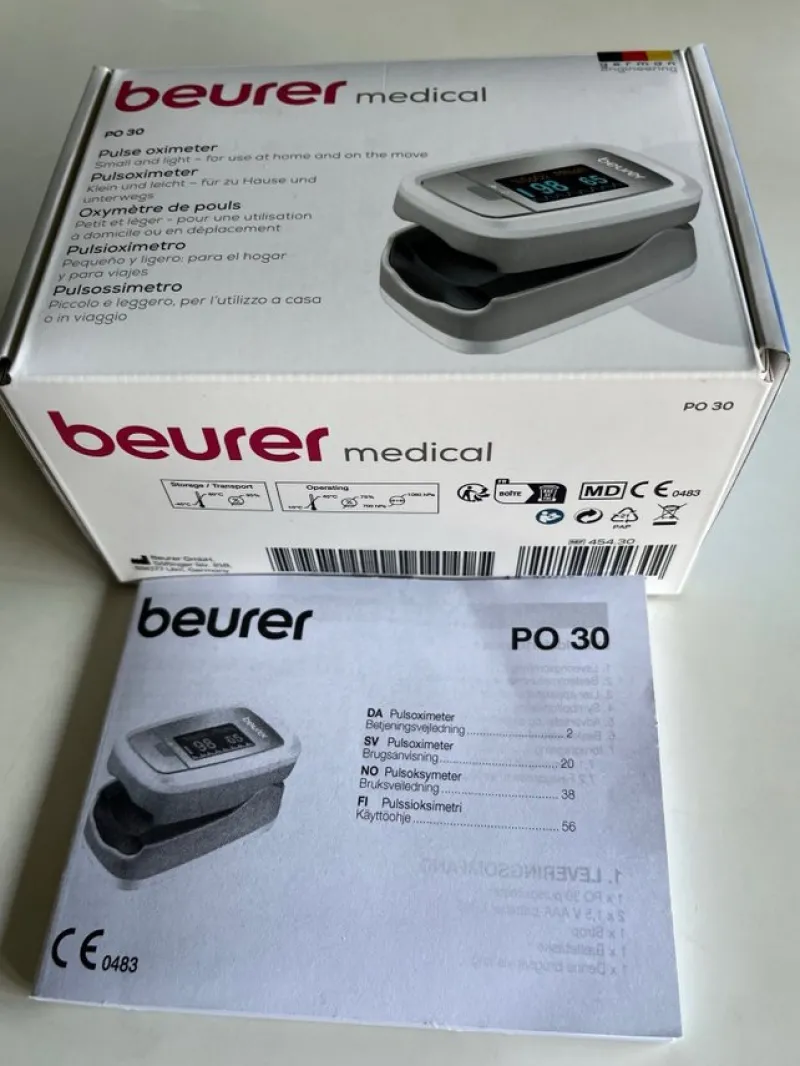 Tradera Beurer PO30 NY Pulsoximeter^ Hälsoprodukter