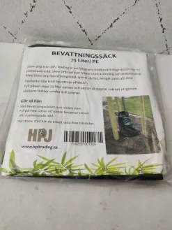 Tradera Övrigt<Bevattningssäck HPJ Grön 75 liter NYTT