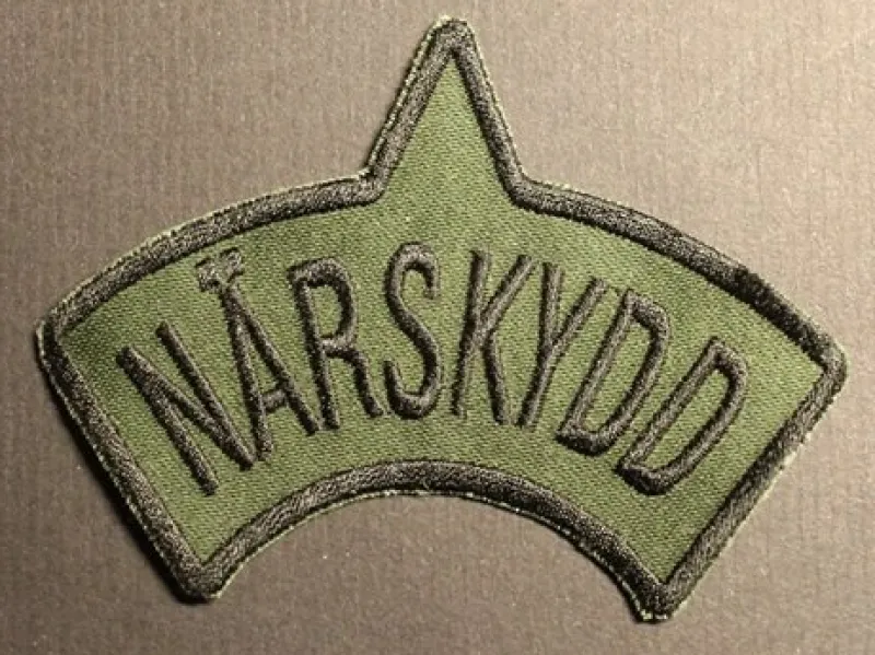 Tradera Militära Samlarsaker<Båge S3 Närskyddsplutonen ur 3. Kompaniet (90 x 50 mm)