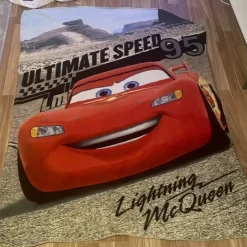 Tradera Bilar filt - Blixten McQueen> Övriga Barnartiklar