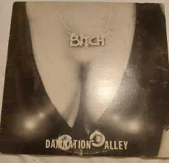 Tradera Bitch - Damnation Alley (endast signerat omslag)^ Skivomslag