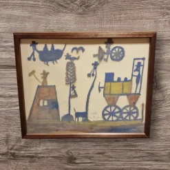 Tradera Björnjägarn Nils Rundgren 1970^ Måleri