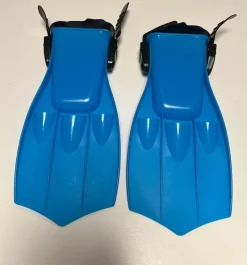 Tradera Simning<Blå simfenor storlek 34-38