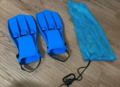 Tradera Simning<Blå simfötter 35 -36