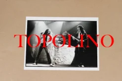 Tradera Black Sabbath Tony Iommi Ian Gillan foto Isstadion Stockholm 1983^ Fotokonst