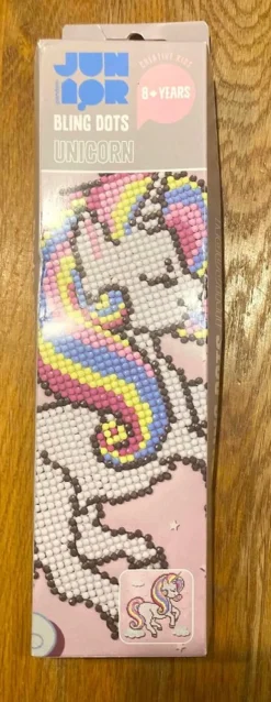 Tradera BLING DOTS UNICORN ENHÖRNING PYSSELKIT PYSSEL PÄRLA NYTT OANVÄNT> Pyssla & Måla
