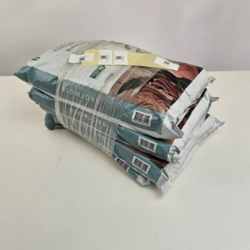 Tradera Blomjord Änglamark, 8 liter - 4 st^ Konstgjorda Växter