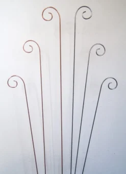 Tradera Trädgårdsdekorationer<Blompinne set Spiry rostfri metall 4-pack