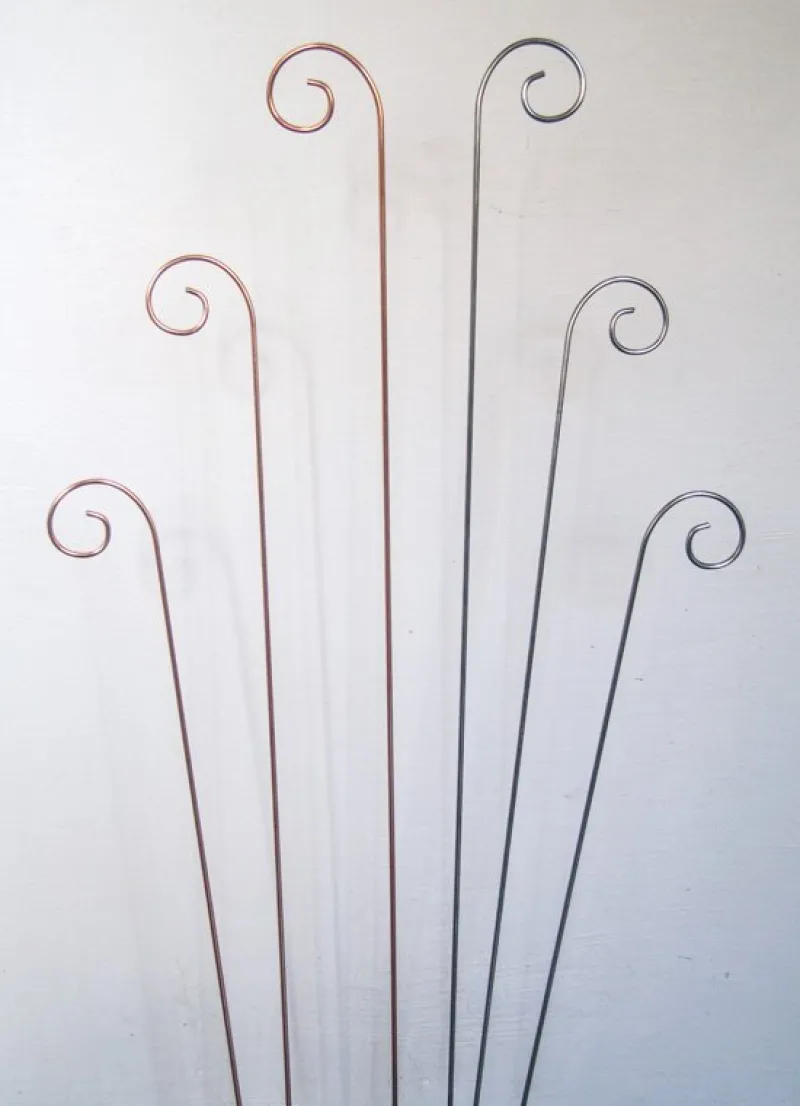 Tradera Trädgårdsdekorationer<Blompinne set Spiry rostfri metall 4-pack