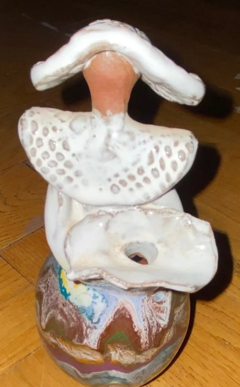 Tradera Blomsterflicka - Keramikfigur> Keramik & Porslin, Svenskt