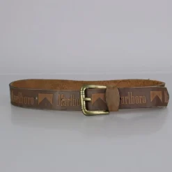 Tradera Bälte, Marlboro, läder, brunt> Bälten & Skärp