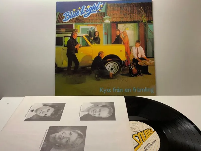 Tradera Blue Light - Kyss från en främling (Mats Persson mm...^ Vinyl