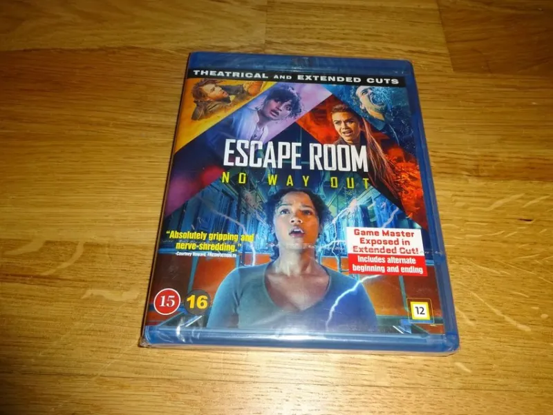 Tradera Blu-ray: Escape room 2: No way out (Taylor Russell) (NY, INPLASTAD)> Blu-ray