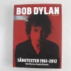 Tradera Bob Dylan, Sångtexter 1961-2012> Musik, Visor & Vistryck