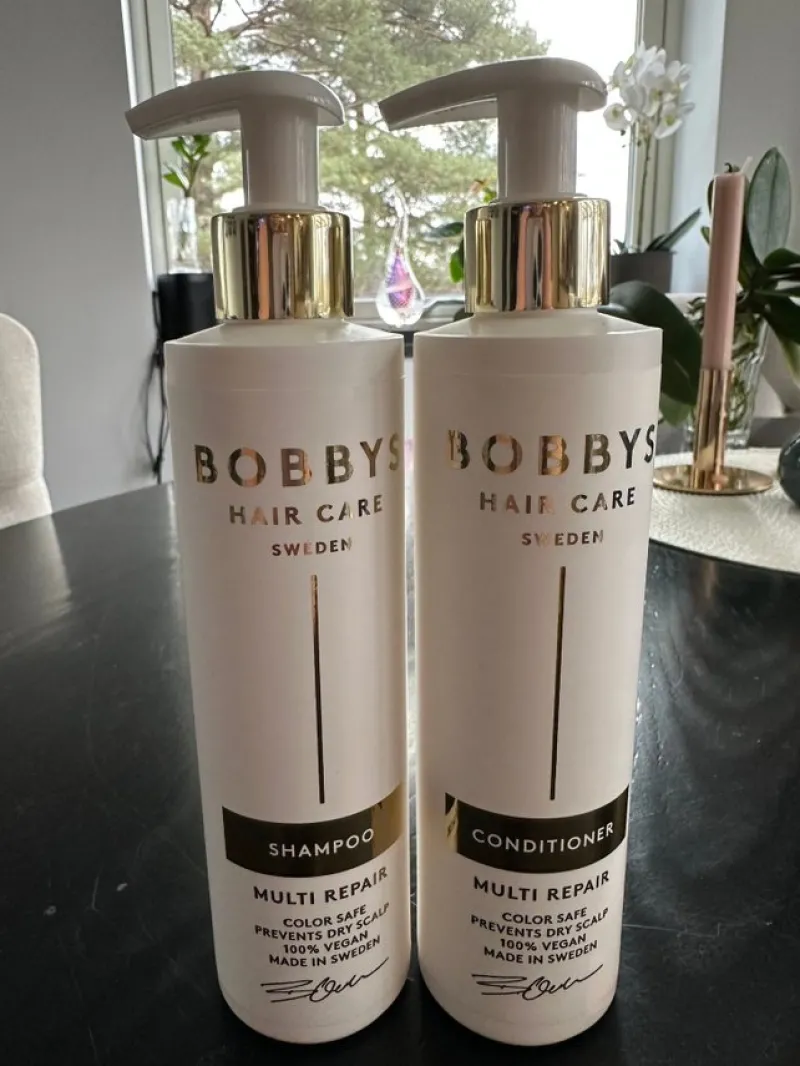 Tradera Hårvård<BOBBYS Hair Care Multi Repair Schampo & Balsam