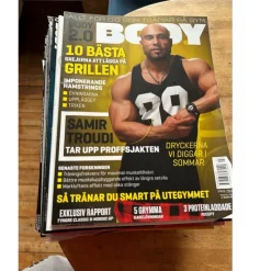 Tradera Body Magazine Samling - Flera Årgångar> Sport & Fritid