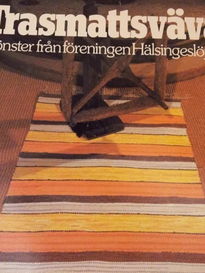 Tradera bok textil TRASMATTSVÄVAR> Handarbete