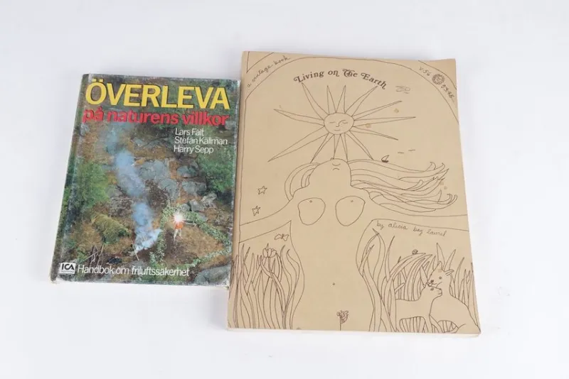 Tradera Bokpaket 2 st. Music from Living on the Earth - Överleva på naturens villkor> Sport & Fritid