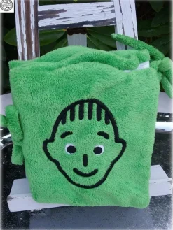 Tradera Boonier tygbok med bilder för de minsta barnen grön vackra bilder> Babyleksaker