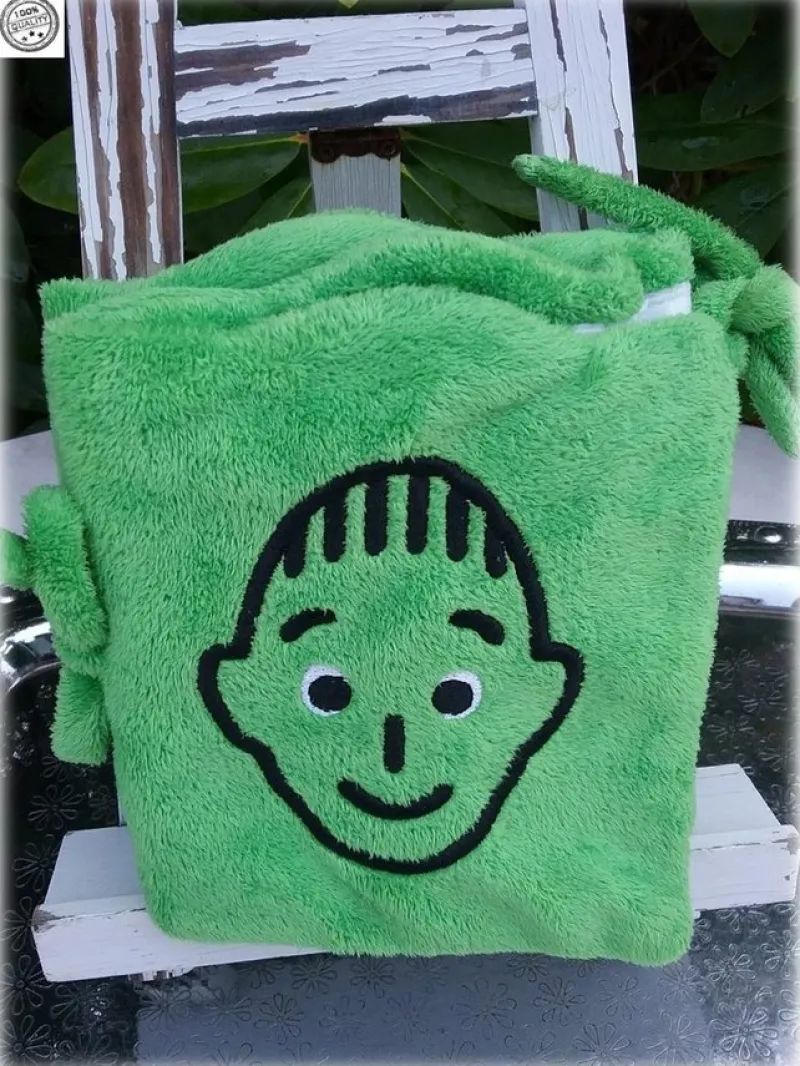 Tradera Boonier tygbok med bilder för de minsta barnen grön vackra bilder> Babyleksaker