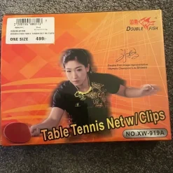 Tradera Bordtennis & Pingis<Bordtennisnät med klämmor - Double Fish