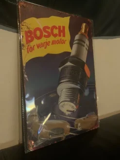 Tradera Bosch Plåtskylt^ Bensinia