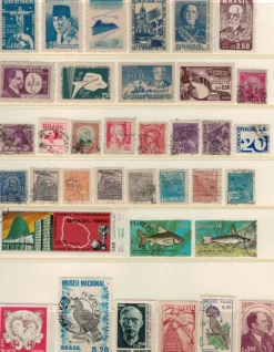 Tradera BRASILIEN BRASIL Bra Lot Stämplat och Ostämplat^ Sydamerika & Karibien