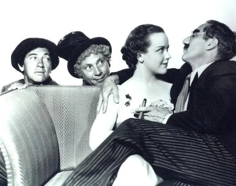 Tradera Bröderna Marx fotografi^ Filmmemorabilia