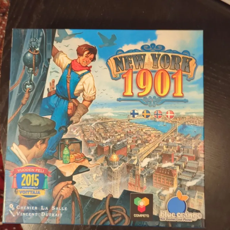 Tradera Brädspel New York 1901^ Bräd- & Sällskapsspel