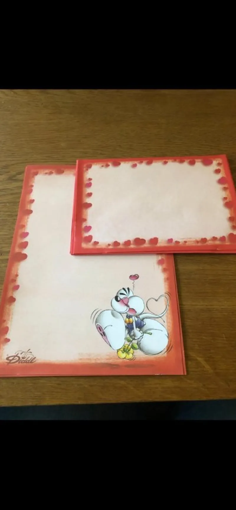 Tradera Kuvert & Brevpapper<Brevpapper Diddl A5