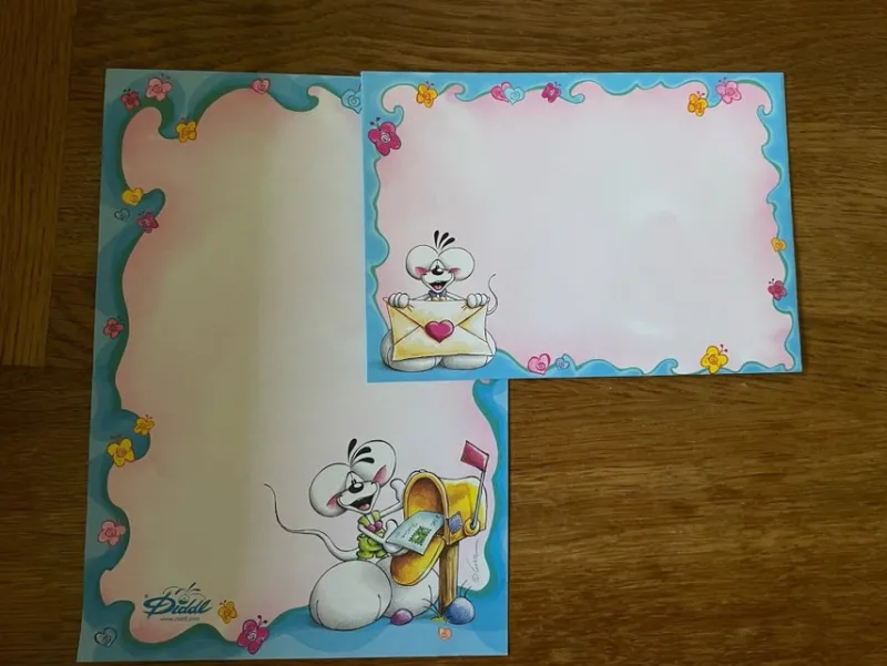 Tradera Kuvert & Brevpapper<Brevpapper Diddl A5