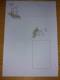 Tradera Kuvert & Brevpapper<Brevpapper med kuvert Linnea