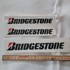 Tradera Klistermärken & Stickers<Bridgestone dekaler 4 st