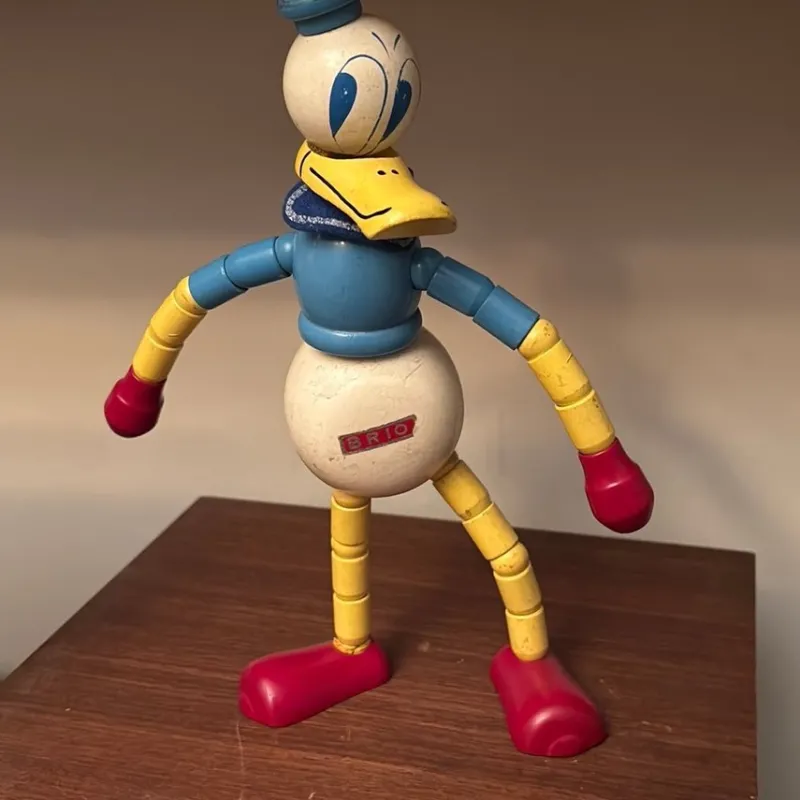 Tradera BRIO Träleksak Kalle Anka> Brio & Träleksaker