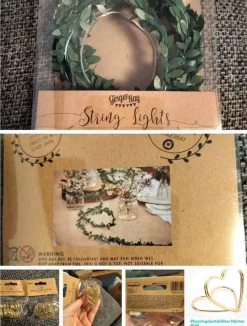 Tradera Bröllopsdekorationer, paket^ Bröllopsdukning & Dekorationer