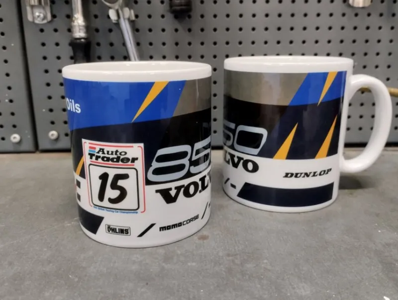 Tradera Mobilia<BTCC Volvo 850 Racing Kaffemugg