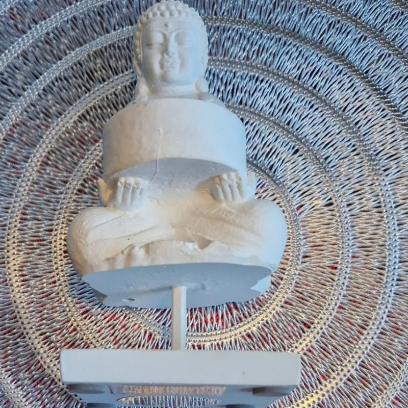 Tradera Buddha för värmeljus.^ Yoga