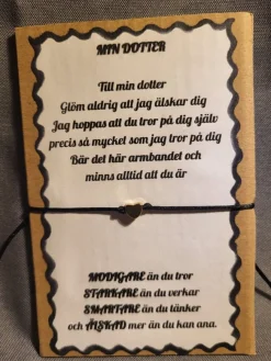 Tradera Budskapsarmband^ Smycken