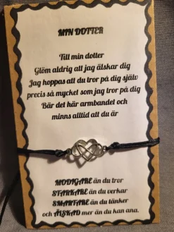 Tradera Budskapsarmband^ Smycken