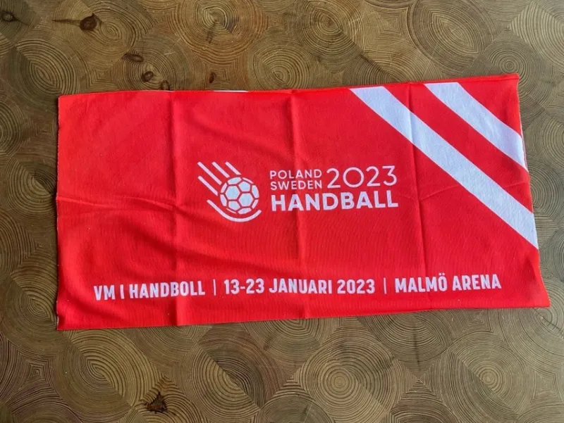 Tradera Buff Scarf VM i Handboll 2023 Sverige - Polen> Sjalar & Halsdukar