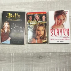 Tradera Buffy the Vampire Slayer-böcker: The Quotable Slayer, Meet the Stars of Buffy> Amerikanska Serier