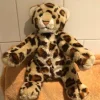 Tradera Nalle- & Teddybjörnar<Build a bear leopard nalle ca 40 cm söt retro klassisk teddybjörn