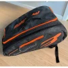 Tradera Padel<Bullpadel padelväska svart orange padelracketväska padel ryggsäck