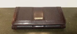 Tradera Burberry Chokladbrun Plånbok> Plånböcker