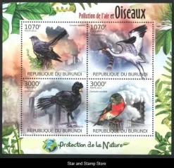 Tradera Burundi | Mi 2565-2568 | Postfriskt sammantryck | Kv 115:-^ Afrika