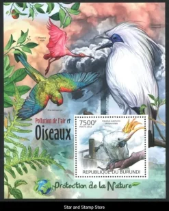 Tradera Burundi | Mi Block 237 | Postfriskt | Kv 105:-^ Afrika