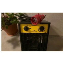 Tradera Byggfläkt / Värmefläkt 5kw, Ny & oanvänd, fri frakt.> Värme