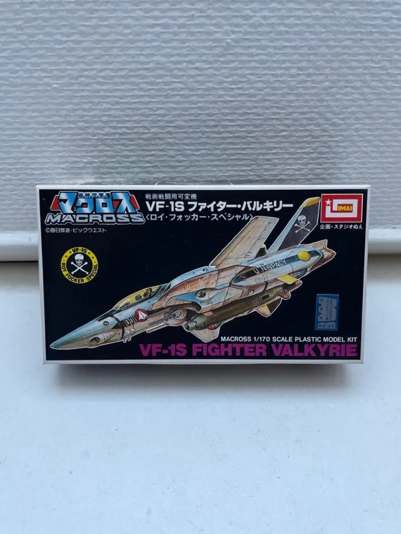 Tradera Byggmodell Macross IMAI ny & obyggd vintage - 1/170 VF-1S Fighter Valkyrie^ Plastbyggsatser